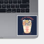 Cup Of Cuteness-None-Glossy-Sticker-GODZILLARGE