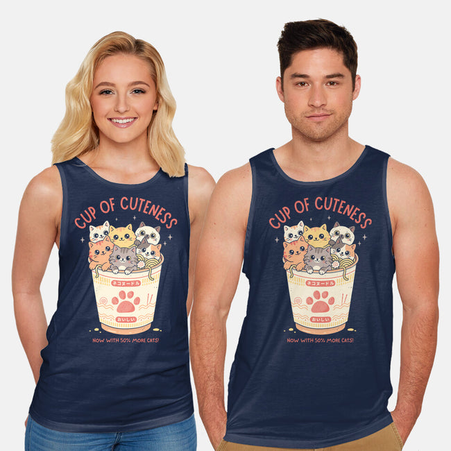 Cup Of Cuteness-Unisex-Basic-Tank-GODZILLARGE