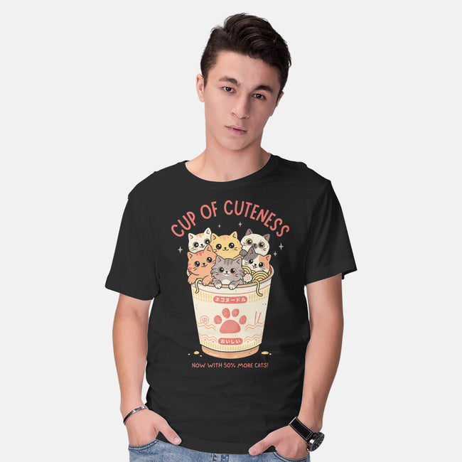Cup Of Cuteness-Mens-Basic-Tee-GODZILLARGE