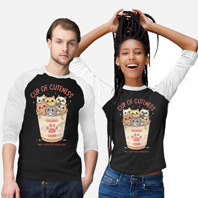 Cup Of Cuteness-Unisex-Baseball-Tee-GODZILLARGE