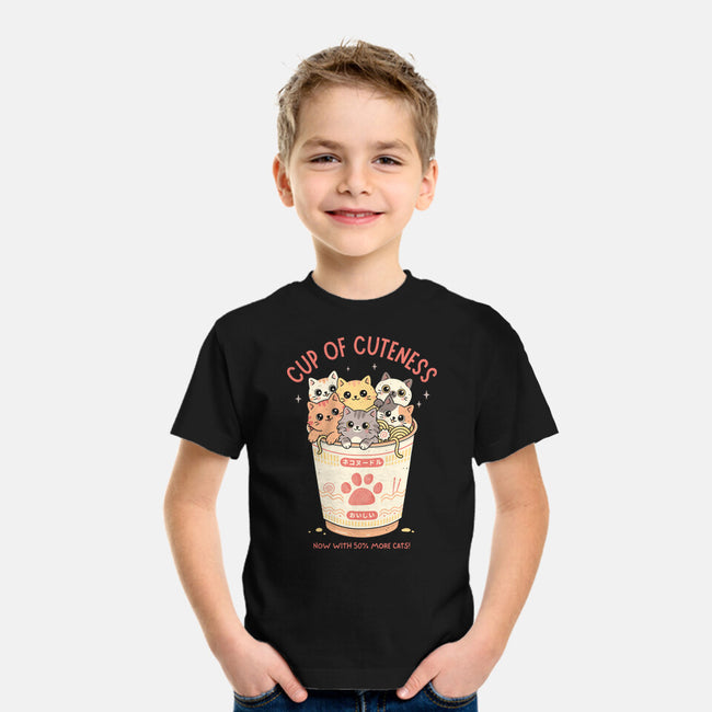 Cup Of Cuteness-Youth-Basic-Tee-GODZILLARGE