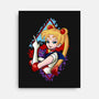 Moongirl Cartoon-None-Stretched-Canvas-nickzzarto