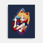Moongirl Cartoon-None-Stretched-Canvas-nickzzarto