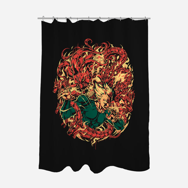 All The Kings-None-Polyester-Shower Curtain-Estudio Horta