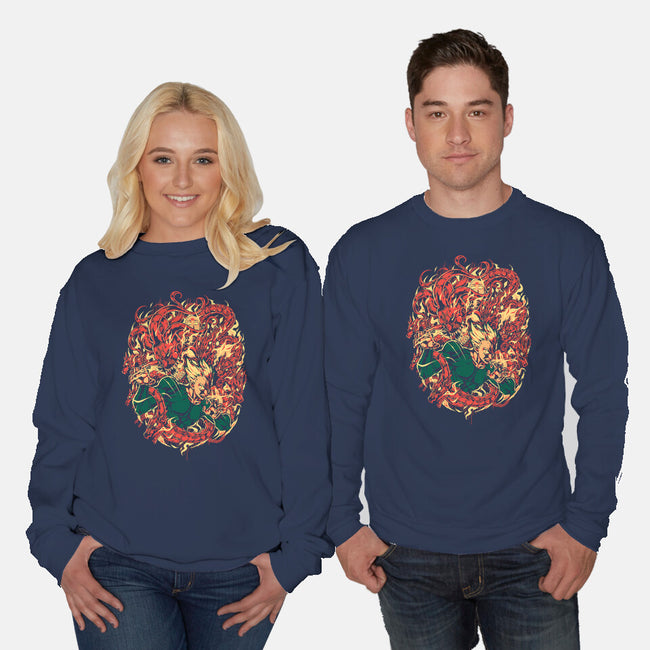 All The Kings-Unisex-Crew Neck-Sweatshirt-Estudio Horta