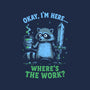 Where's The Work-None-Stretched-Canvas-Diego Gurgell