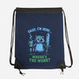 Where's The Work-None-Drawstring-Bag-Diego Gurgell