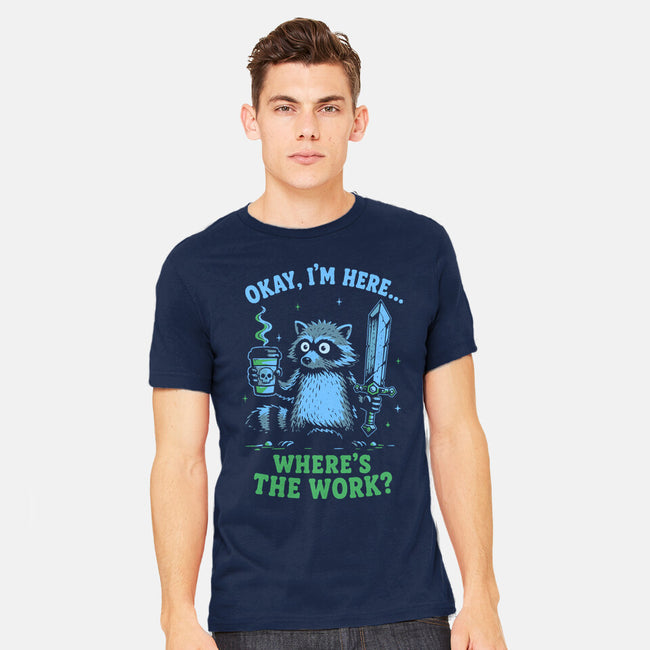 Where's The Work-Mens-Heavyweight-Tee-Diego Gurgell