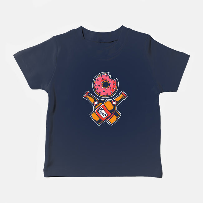 Donut And Beer-Baby-Basic-Tee-krisren28