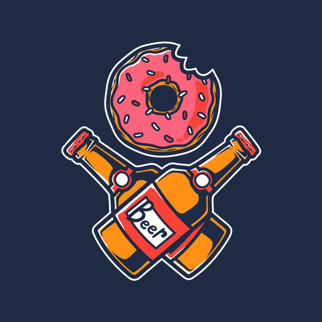 Donut And Beer-Womens-V-Neck-Tee-krisren28
