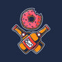 Donut And Beer-Womens-V-Neck-Tee-krisren28