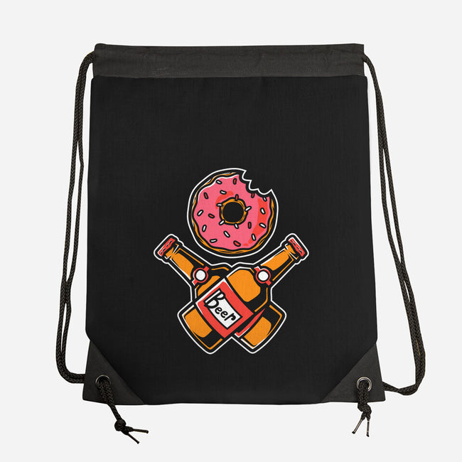 Donut And Beer-None-Drawstring-Bag-krisren28