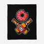 Donut And Beer-None-Fleece-Blanket-krisren28