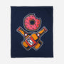 Donut And Beer-None-Fleece-Blanket-krisren28
