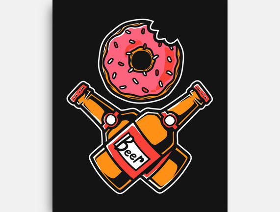 Donut And Beer