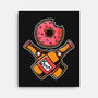 Donut And Beer-None-Stretched-Canvas-krisren28