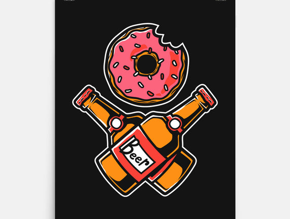 Donut And Beer