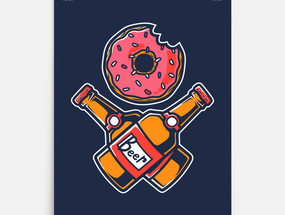 Donut And Beer