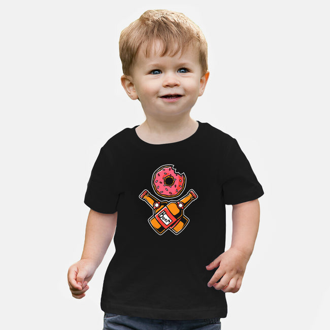 Donut And Beer-Baby-Basic-Tee-krisren28