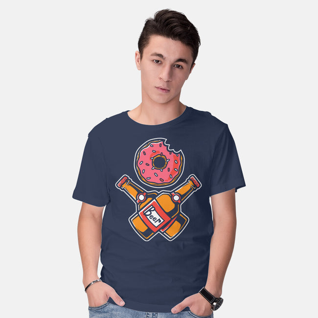 Donut And Beer-Mens-Basic-Tee-krisren28