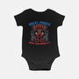Great Power Great Responsibility-Baby-Basic-Onesie-glitchygorilla