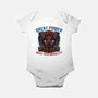 Great Power Great Responsibility-Baby-Basic-Onesie-glitchygorilla