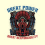 Great Power Great Responsibility-Unisex-Basic-Tank-glitchygorilla