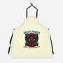 Great Power Great Responsibility-Unisex-Kitchen-Apron-glitchygorilla