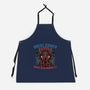 Great Power Great Responsibility-Unisex-Kitchen-Apron-glitchygorilla