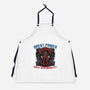 Great Power Great Responsibility-Unisex-Kitchen-Apron-glitchygorilla