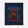 Great Power Great Responsibility-None-Fleece-Blanket-glitchygorilla