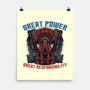 Great Power Great Responsibility-None-Matte-Poster-glitchygorilla