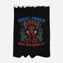 Great Power Great Responsibility-None-Polyester-Shower Curtain-glitchygorilla