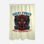 Great Power Great Responsibility-None-Polyester-Shower Curtain-glitchygorilla