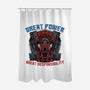 Great Power Great Responsibility-None-Polyester-Shower Curtain-glitchygorilla