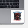 Great Power Great Responsibility-None-Glossy-Sticker-glitchygorilla