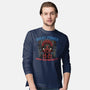 Great Power Great Responsibility-Mens-Long Sleeved-Tee-glitchygorilla