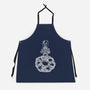 The First Crab In The Lucky Dime Moon-Unisex-Kitchen-Apron-krisren28