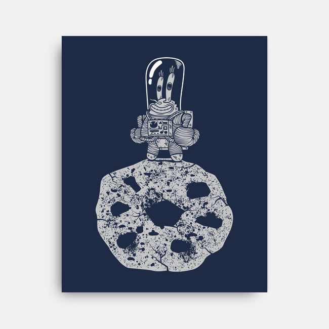 The First Crab In The Lucky Dime Moon-None-Stretched-Canvas-krisren28