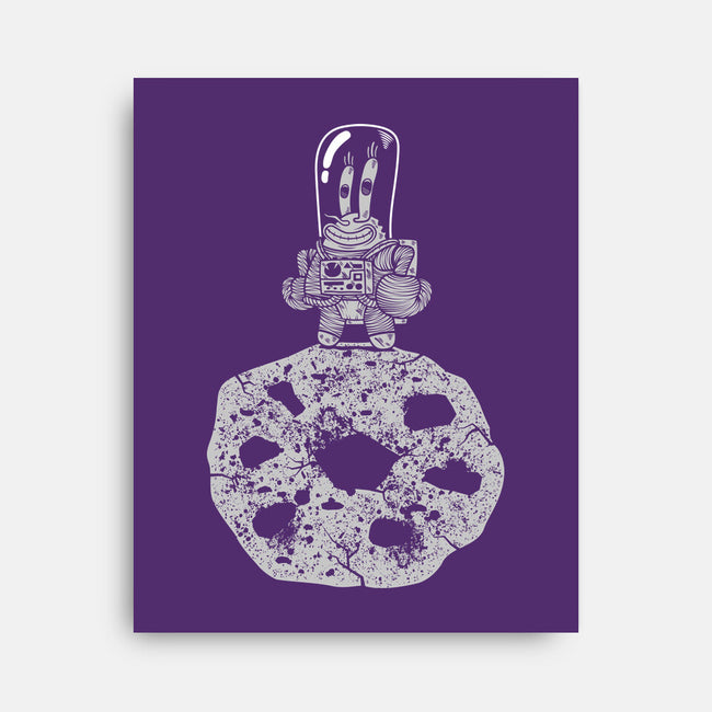 The First Crab In The Lucky Dime Moon-None-Stretched-Canvas-krisren28