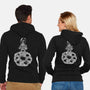 The First Crab In The Lucky Dime Moon-Unisex-Zip-Up-Sweatshirt-krisren28