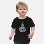 The First Crab In The Lucky Dime Moon-Baby-Basic-Tee-krisren28