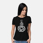 The First Crab In The Lucky Dime Moon-Womens-Basic-Tee-krisren28