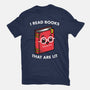 Books Are Lit-Womens-Fitted-Tee-krisren28