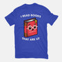 Books Are Lit-Unisex-Basic-Tee-krisren28