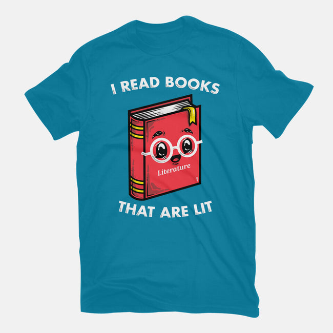 Books Are Lit-Mens-Basic-Tee-krisren28