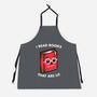Books Are Lit-Unisex-Kitchen-Apron-krisren28