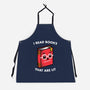 Books Are Lit-Unisex-Kitchen-Apron-krisren28