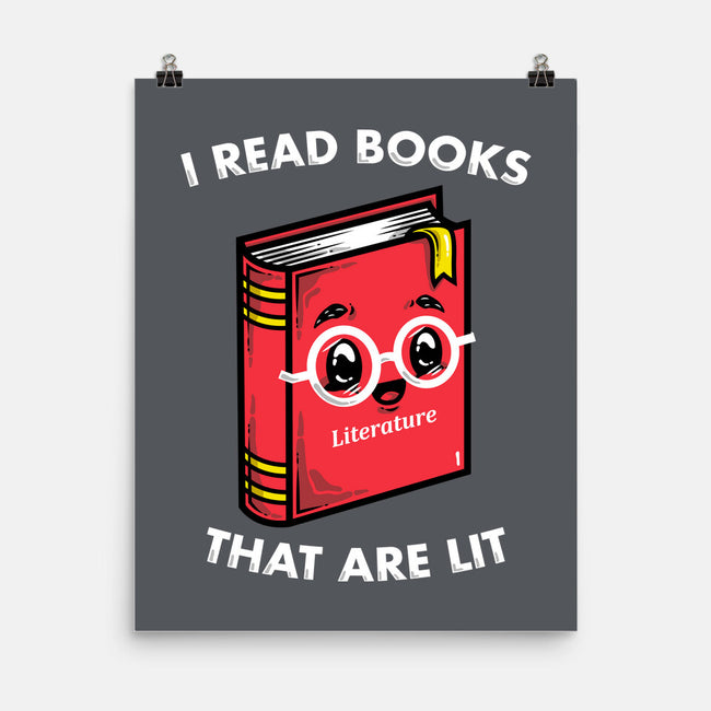 Books Are Lit-None-Matte-Poster-krisren28