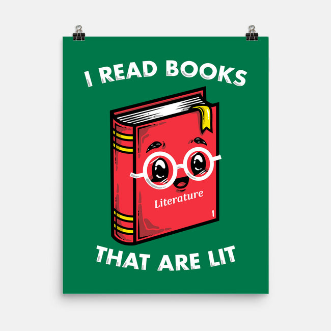Books Are Lit-None-Matte-Poster-krisren28